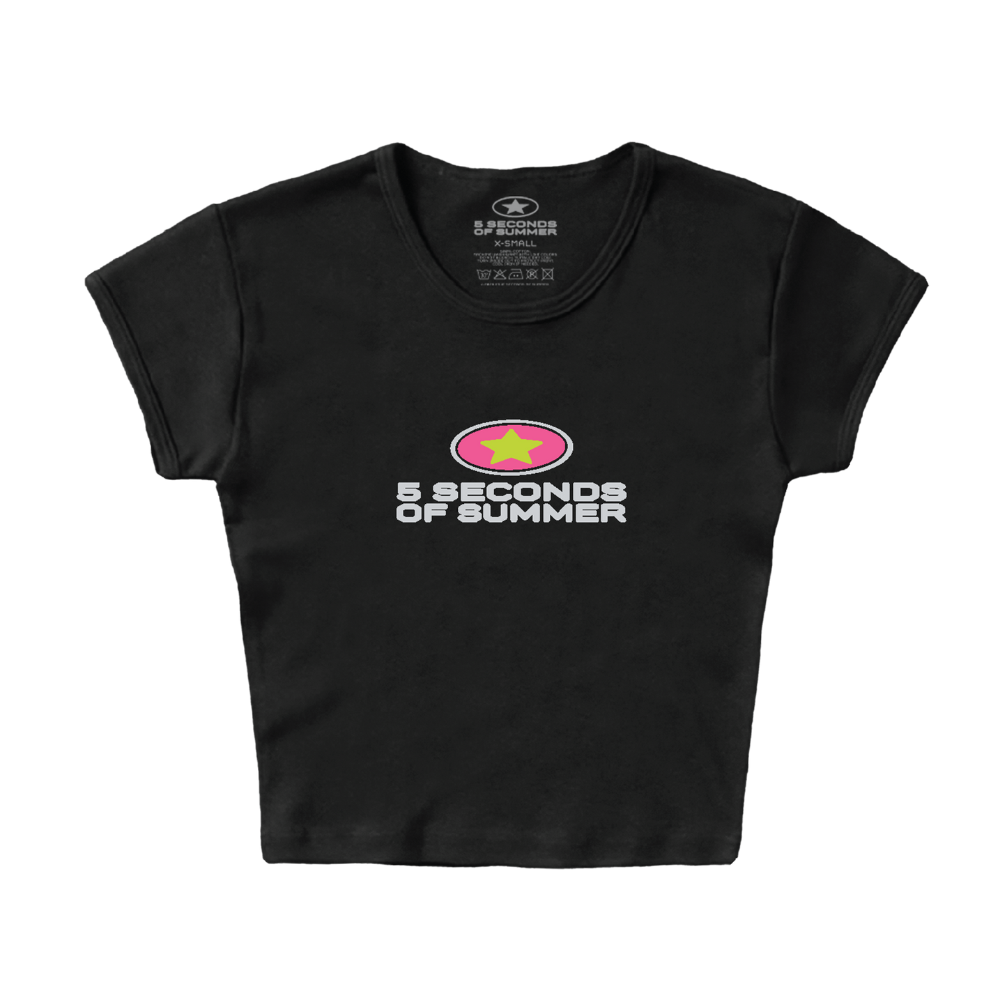 5 Seconds Of Summer Logo Ladies Tee