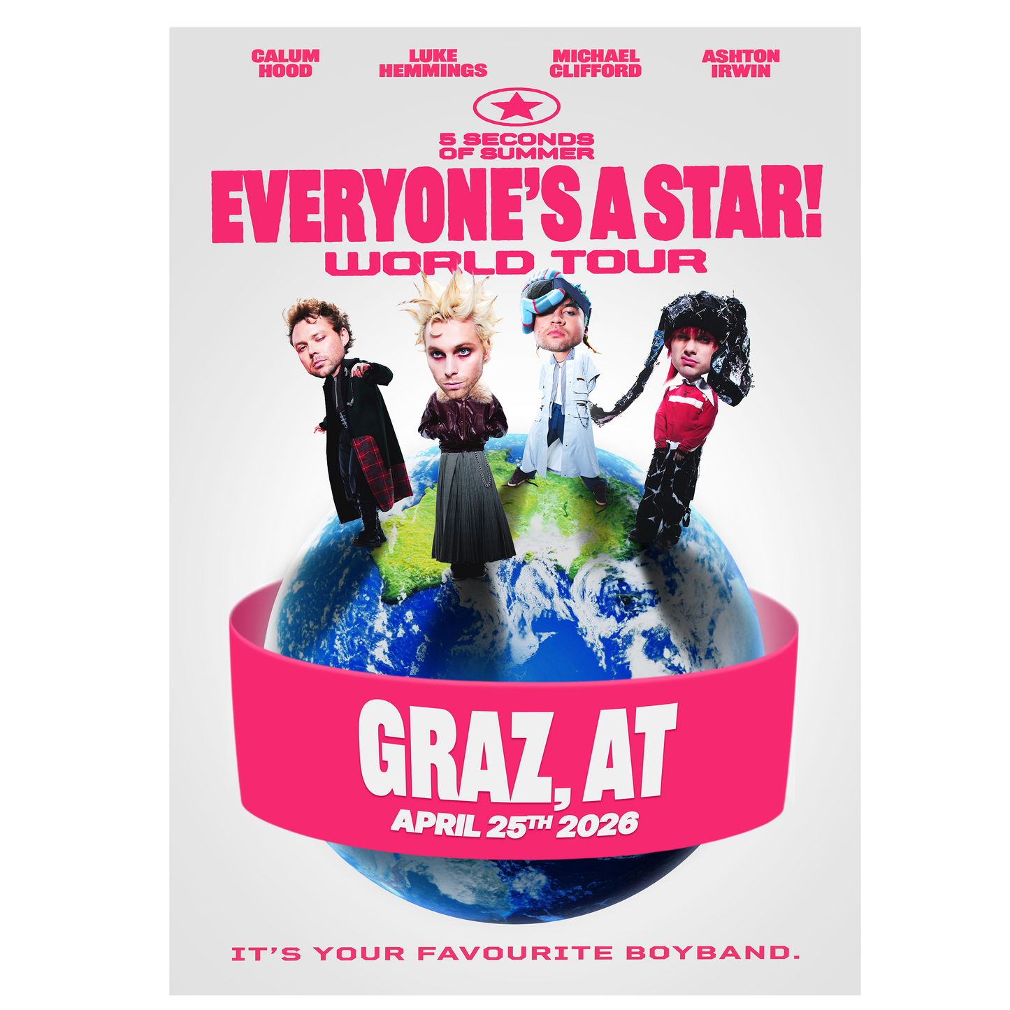 Everyone's A Star! Graz Tour Poster