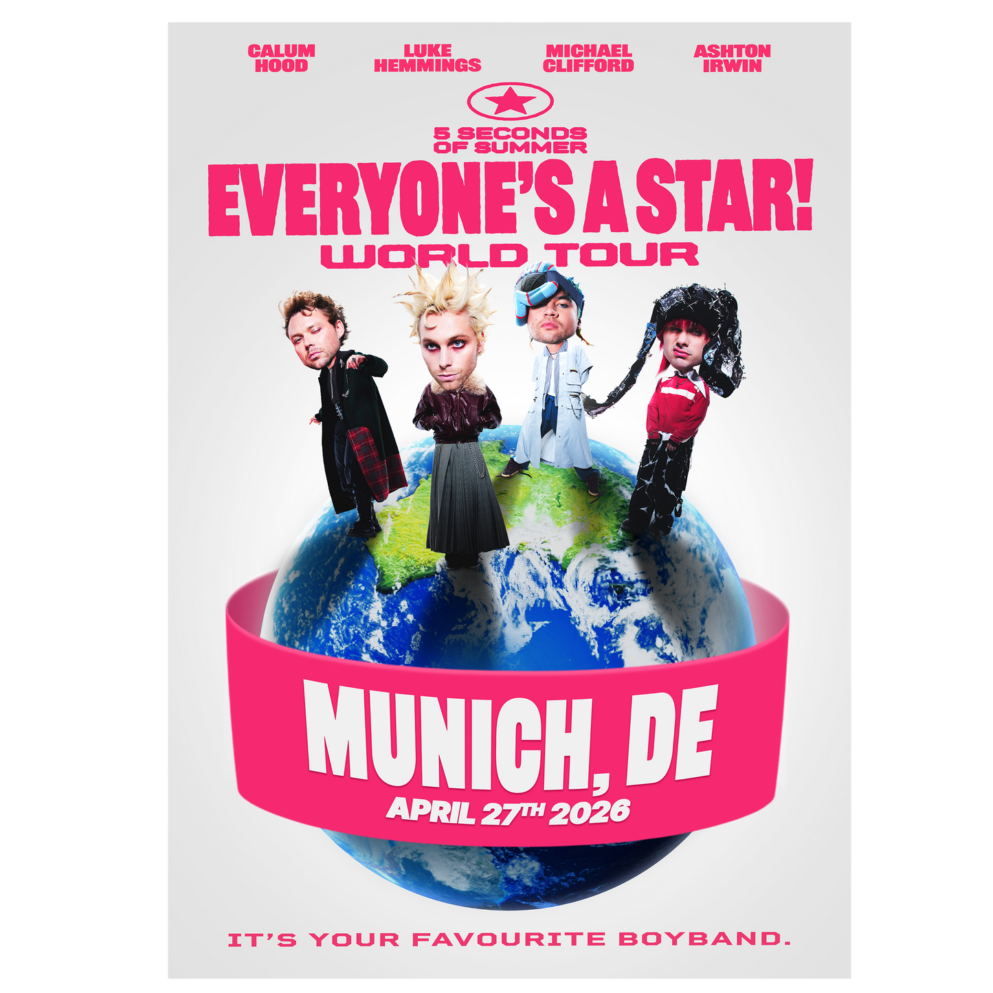 Everyone's A Star! Munich Tour Poster