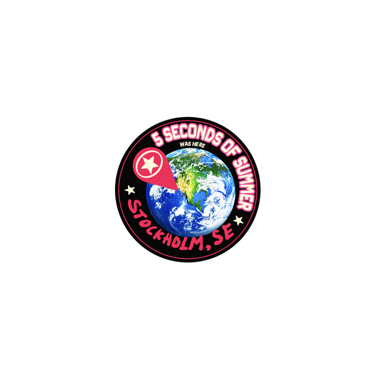 Everyone's A Star! Stockholm Event Badge