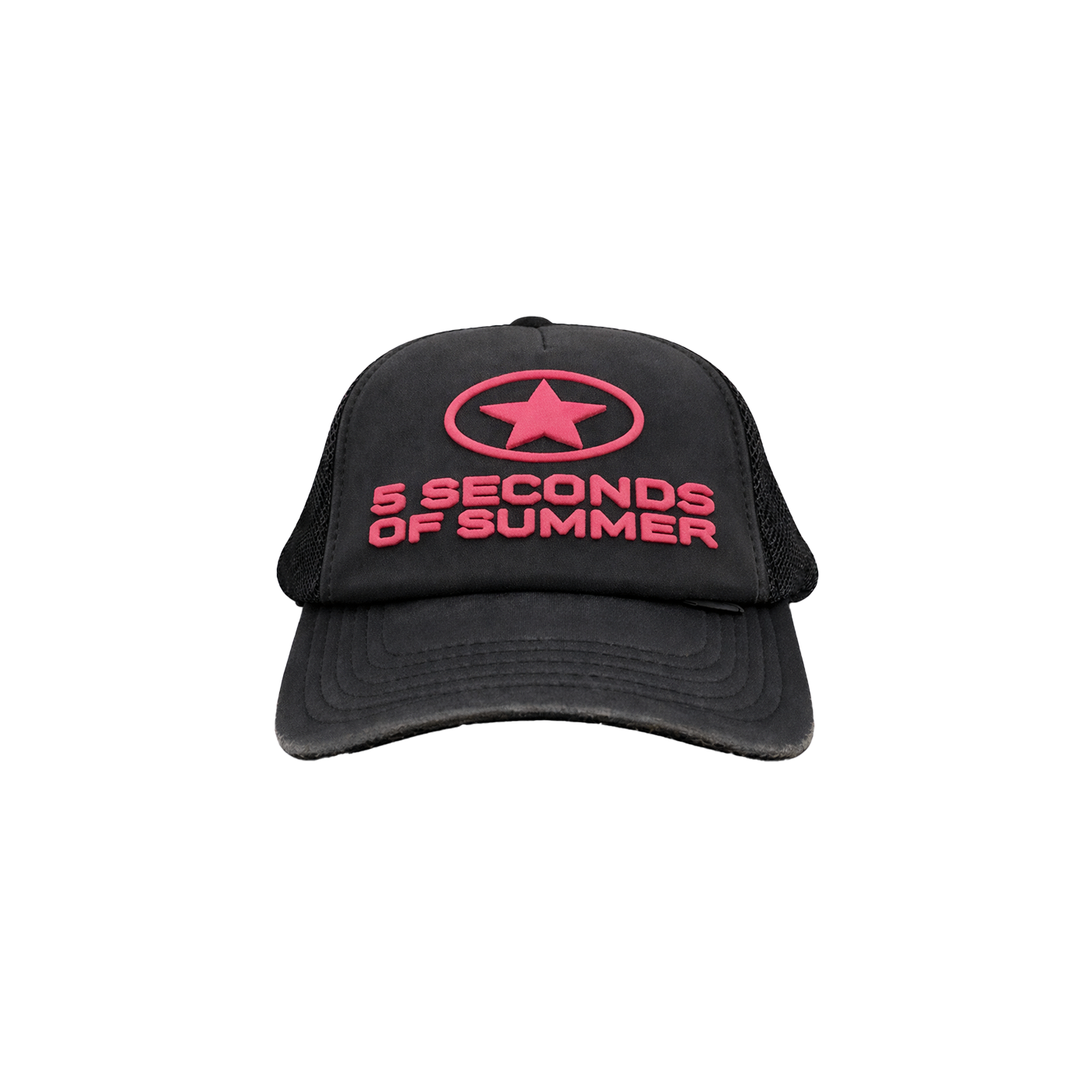 Star Pink Logo Trucker Cap
