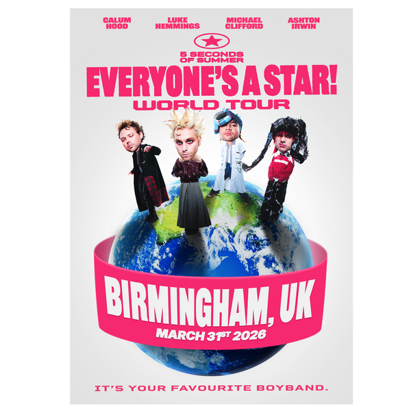 Everyone's A Star! Birmingham Tour Poster