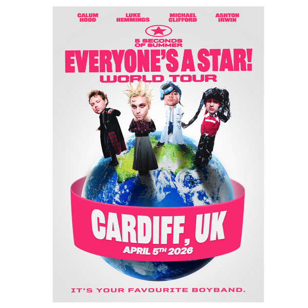 Everyone's A Star! Cardiff Tour Poster
