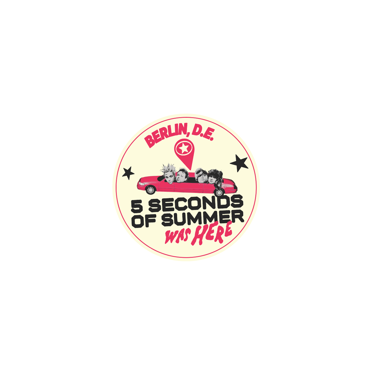 Everyone's A Star! Berlin Event Badge