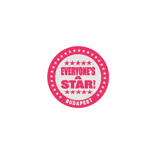 Everyone's A Star! Budapest Event Badge