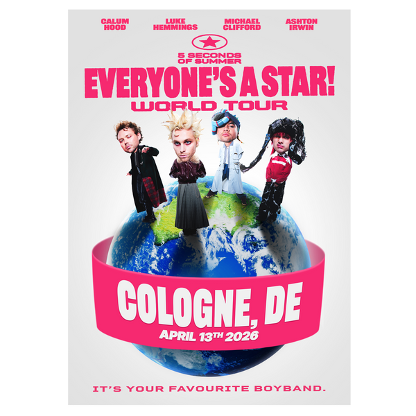 Everyone's A Star! Cologne Tour Poster
