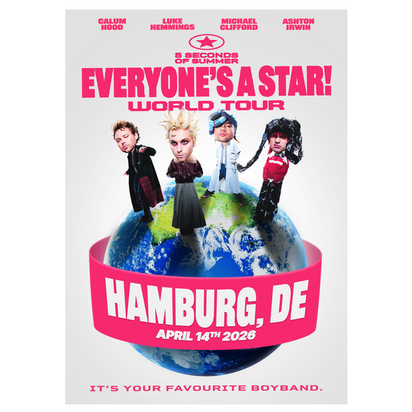 Everyone's A Star! Hamburg Tour Poster