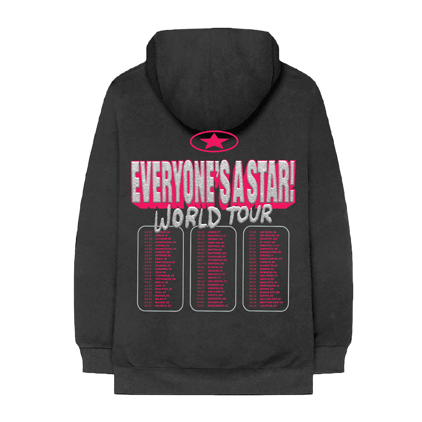 Limo World Tour Black Hoodie