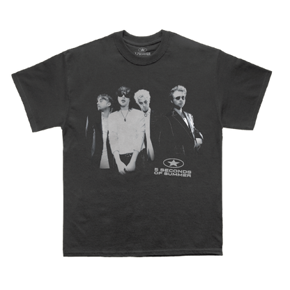 Portrait Live Faded Black Tee