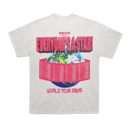 Everyone's A Star! Photo White Tee