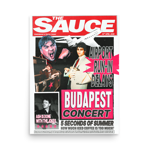 Everyone's A Star! Budapest Event Poster